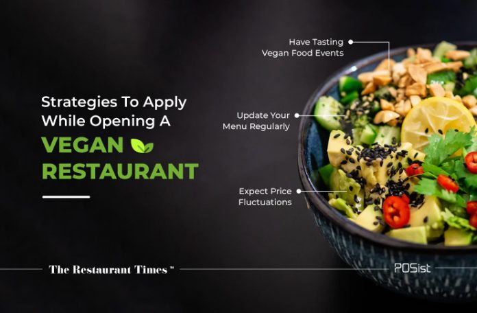 Strategies to apply while opening a vegan restaurant