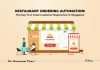 How Singapore Restaurants Can Leverage Automation To Deliver Customer Orders Faster Restaurant Ordering system Singapore