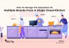 How To Effectively Manage Multiple Cloud Kitchen Brands How to manage the operations of multiple brands from a single cloud kitchen