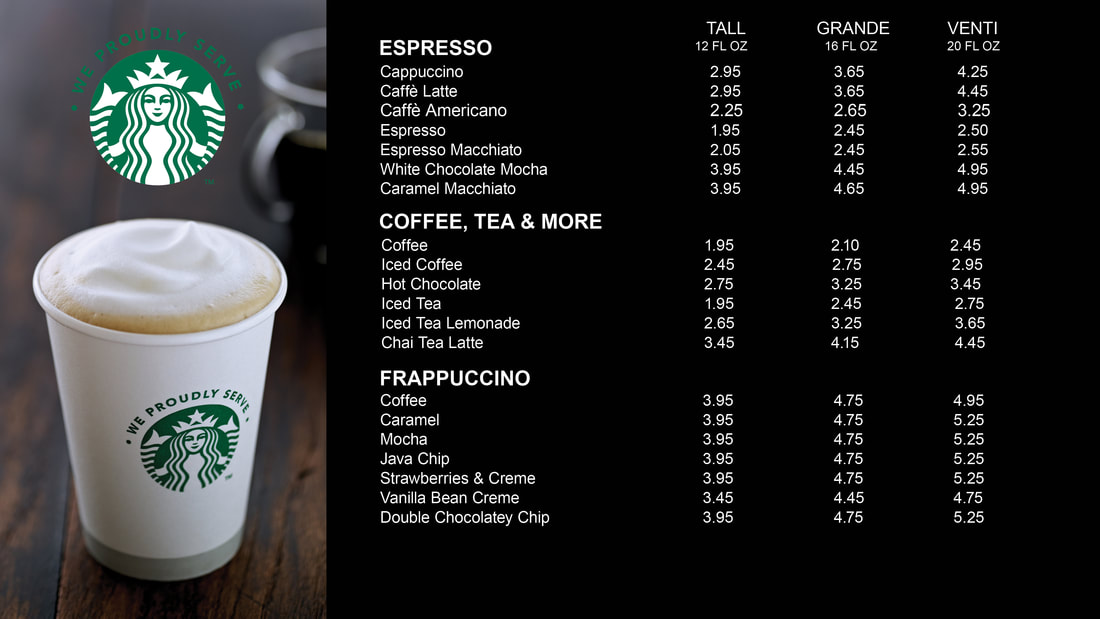 starbucks limited menu 