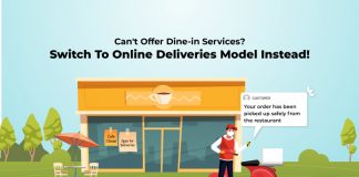 Switch to online food delivery model to garner more sales and profits