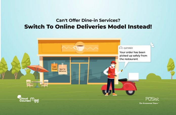 Switch to online food delivery model to garner more sales and profits