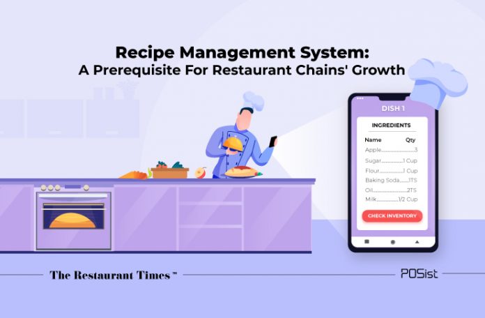 recipe management in Singapore