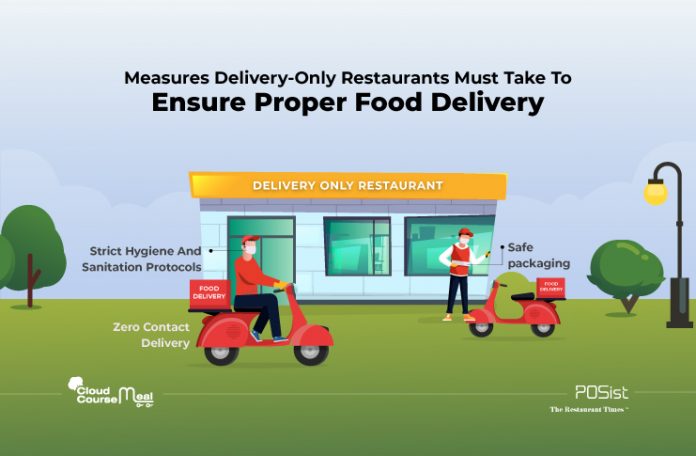 ensure a safe and proper food delivery for cloud kitchens