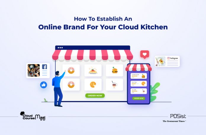 create online brand for cloud kitchen
