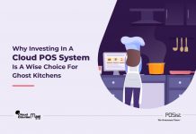 7 Reasons Why A POS System Is A Must-Have For Your Cloud Kitchen Illustration of Cloud POS System