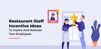 Know About Restaurant Staff Incentives & Its Impact On Staff Engagement and Retention Illustration of Staff getting incentives