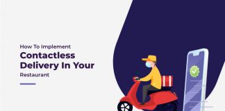 How To Implement Contactless Delivery Your Restaurant Illustration of Contactless Delivery