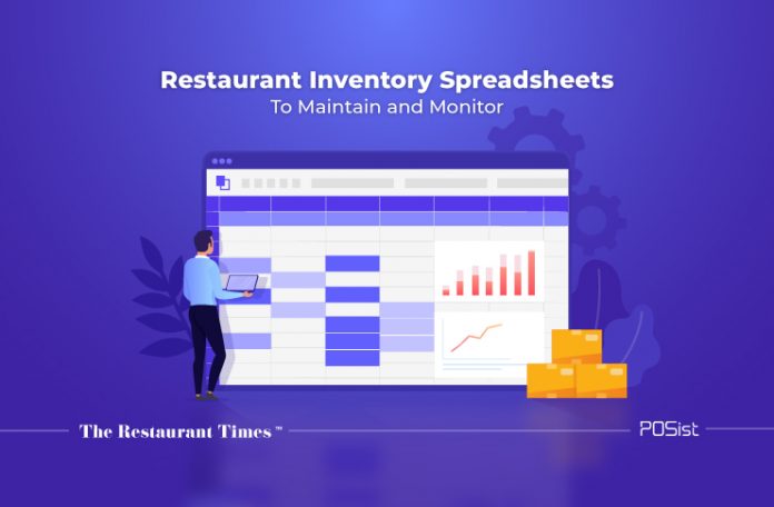 restaurant inventory spreadsheets