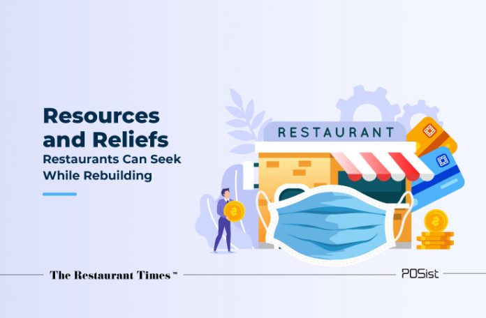 Illustration of Resources and Reliefs for restaurants