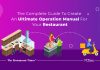 A Complete Guide To Create The Ultimate Operation Manual For Restaurant Complete Guide To Create Restaurant Operation Manual