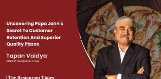 Menu Innovation And Technology Proving Instrumental In Navigating The Road To Success For Papa John’s Tapan Vaidya Papa John's Pizza UAE