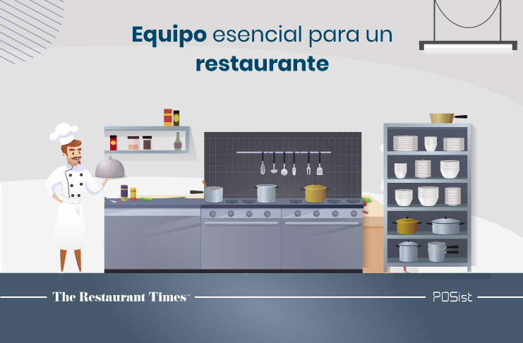 Tipos de equipos esenciales para restaurantes para administrar