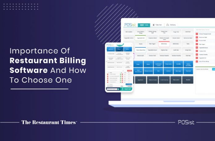 Restaurant Billing Software