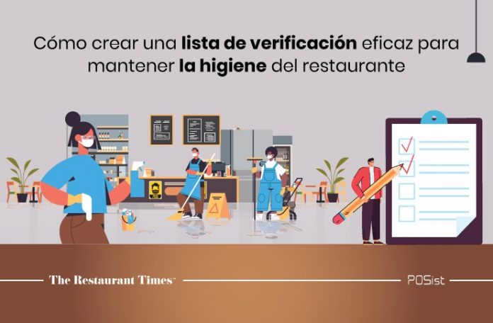 Como crear una lista de verificacion eficaz para mantener la higiene del restaurante