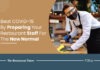 How To Train Your Restaurant Staff For COVID-Appropriate Behavior Restaurant staff COVID behavior