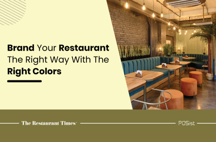 Restaurant branding with right colors