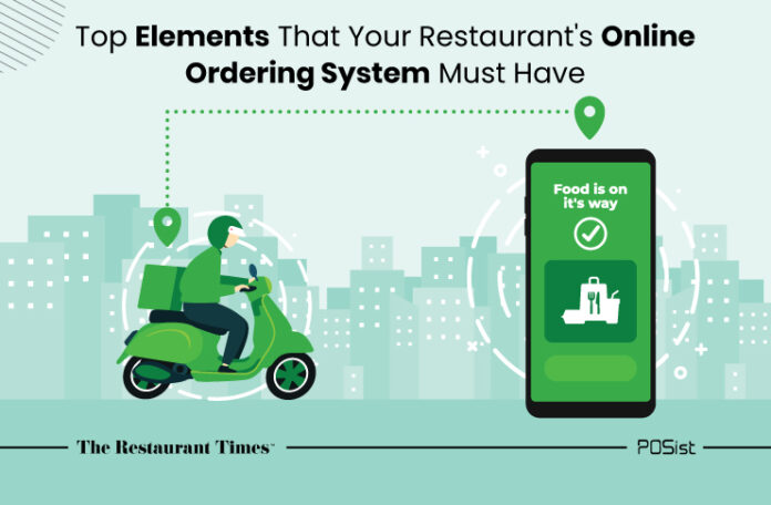 Online restaurant management system