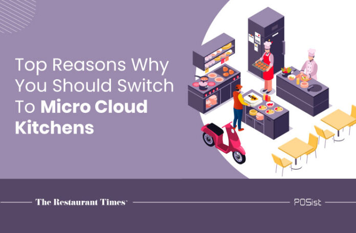 Converting to micro cloud kitchens