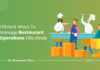 Stellar Ways To Enhance Restaurant Operations Improve restaurant operations