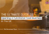How To Start A Functional Food Business In The UK start a functional food business