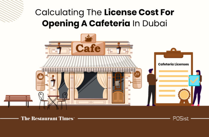Cafeteria license cost in Dubai