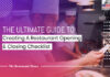 How To Create A Restaurant Opening And Closing Checklist Restaurant opening & closing checklist