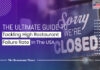 How To Tackle High Restaurant Failure Rates In The US? Tackle high restaurant failure rates
