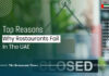 Why Some Restaurants Fail In The UAE? Why restaurants fail uae