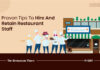 Top Ways To Hire And Retain Restaurant Staff Hire & retain restaurant staff