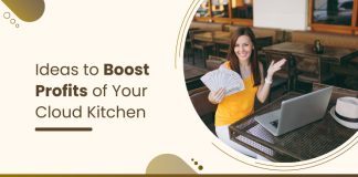 A woman entrepreneur looking happy over the profits