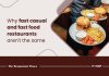 Fast Casual vs. Fast Food Restaurants — What’s The Difference? Food served in a plate in a restaurant