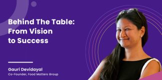 Behind The Table, Gauri Devidayal’s Journey in the Indian Restaurant Industry Gauri Devidayal
