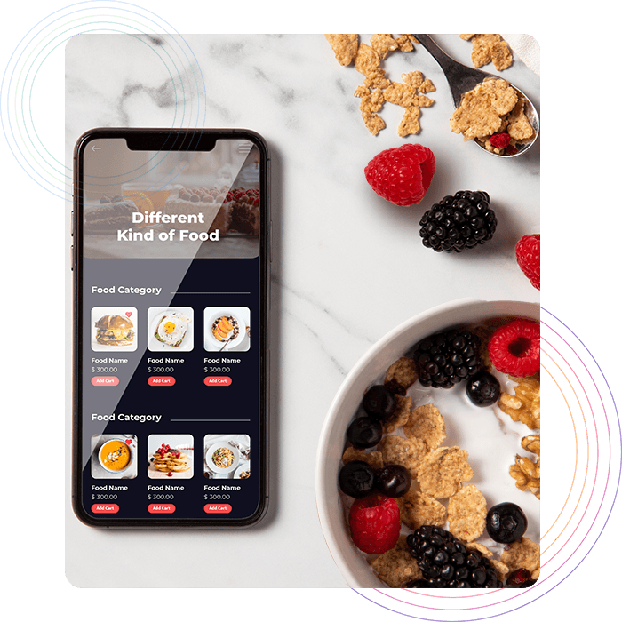 Mobile application for restaurants Mobile application for restaurants