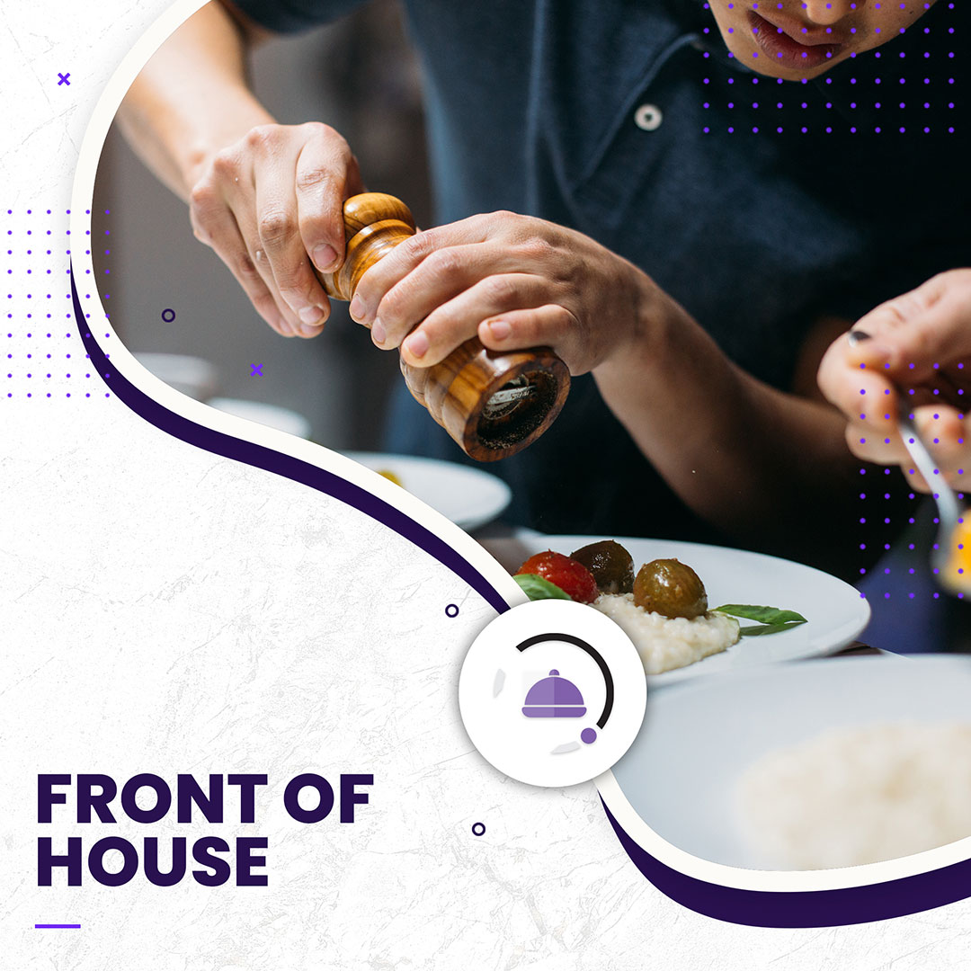 Posist Front of House Chef sprinkling the seasoning on the food