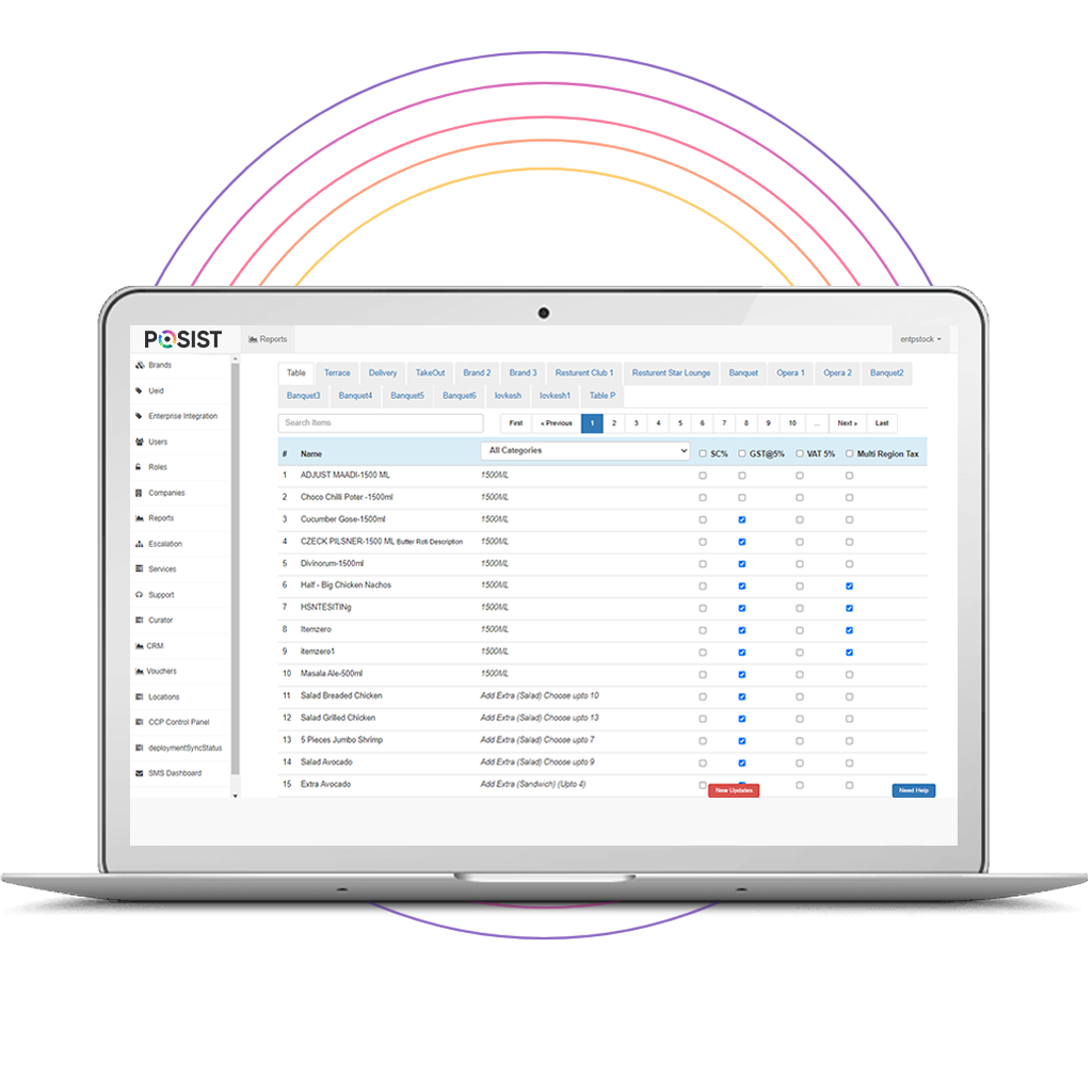 Posist Interface