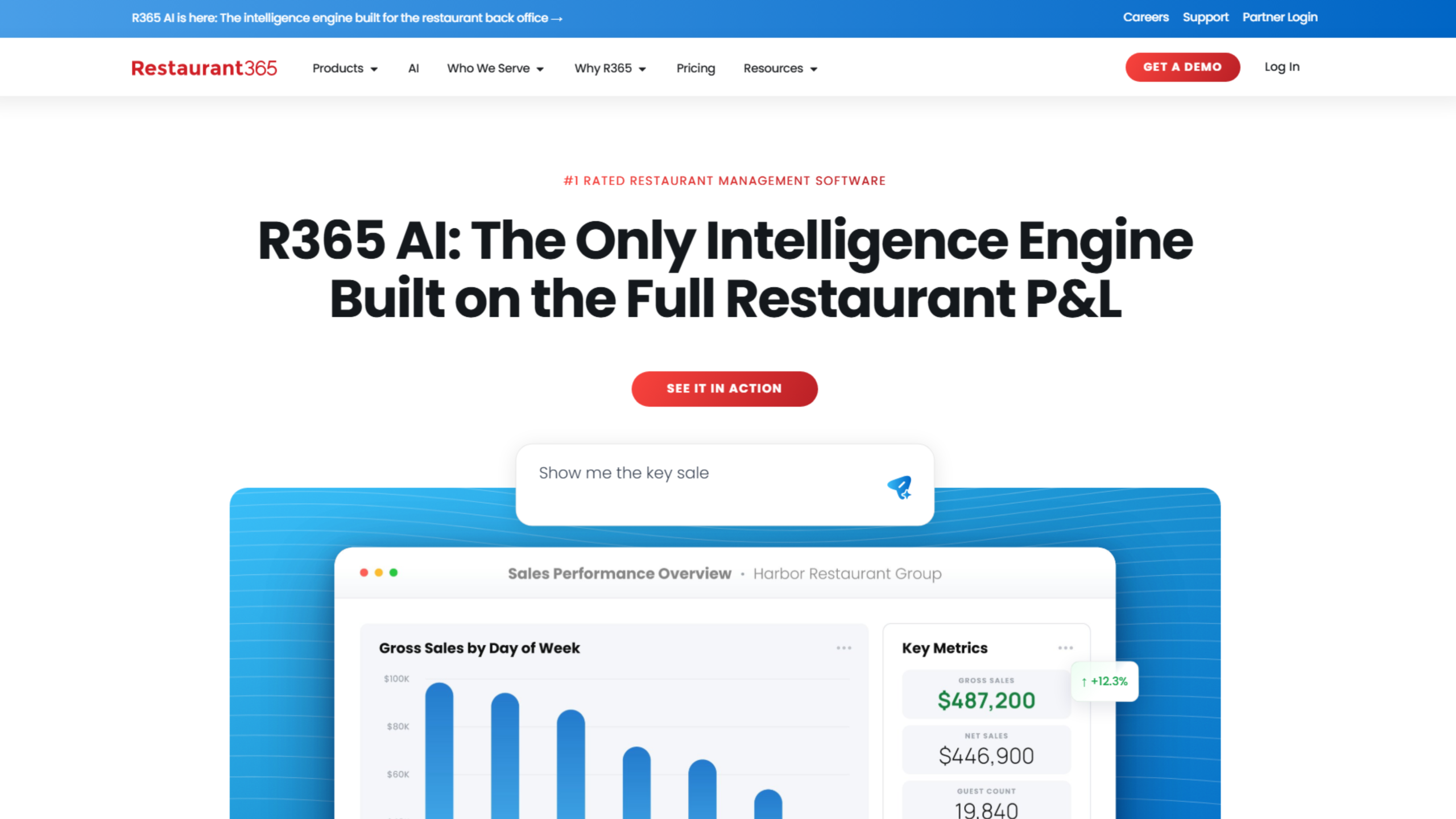 Best Enterprise Restaurant Management Software Scalable: Restaurant365