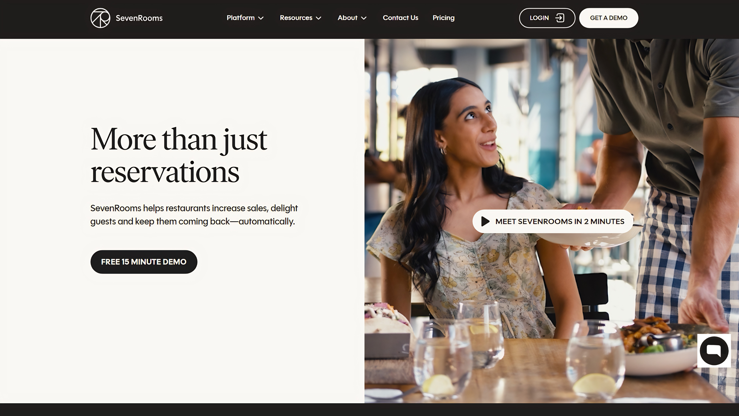 Best Enterprise Restaurant Management Software Scalable: SevenRooms